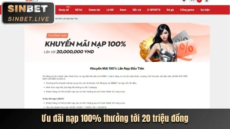 Khuyến mãi chào mừng 555win.12